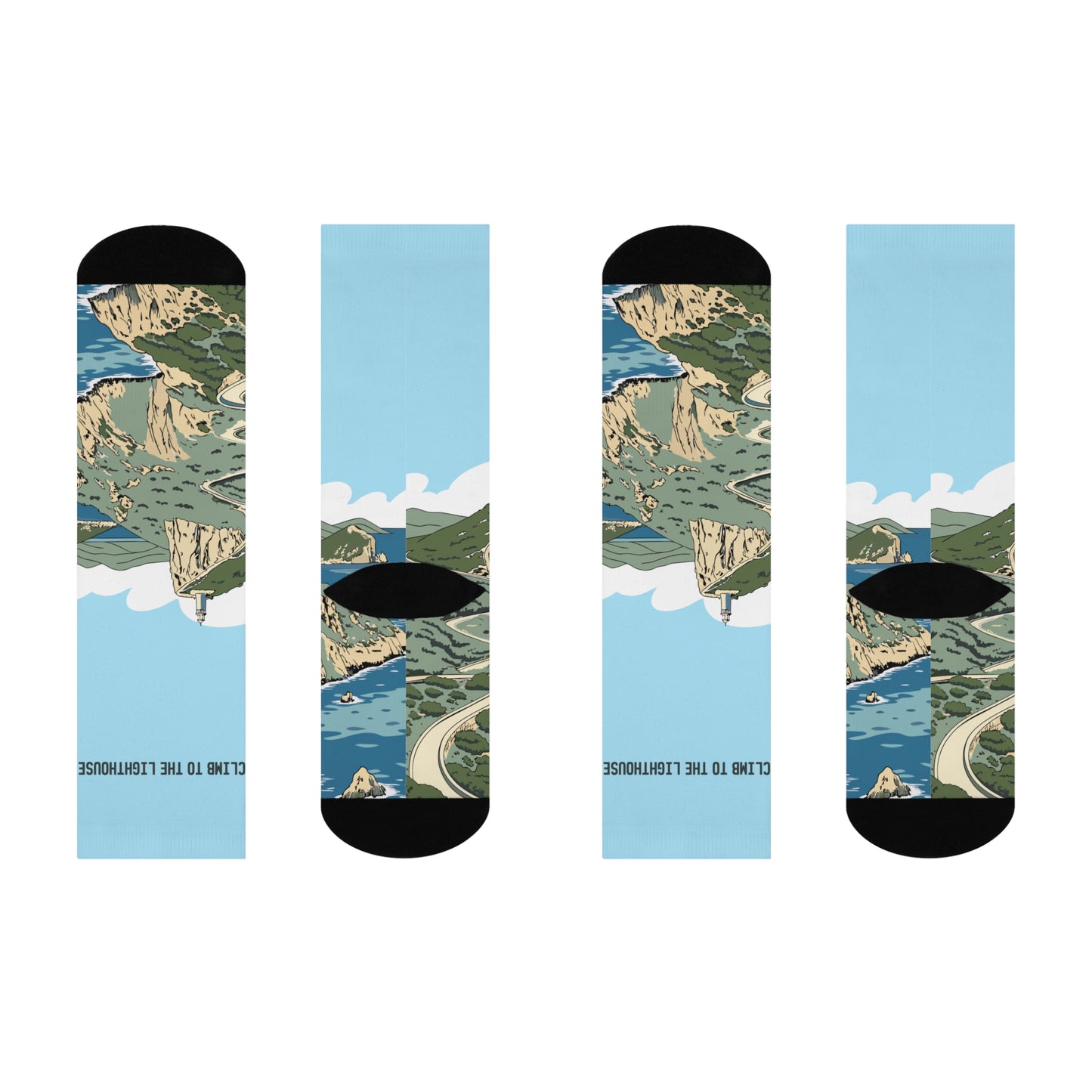Cap de Formentor Cushioned Crew Cycling Socks