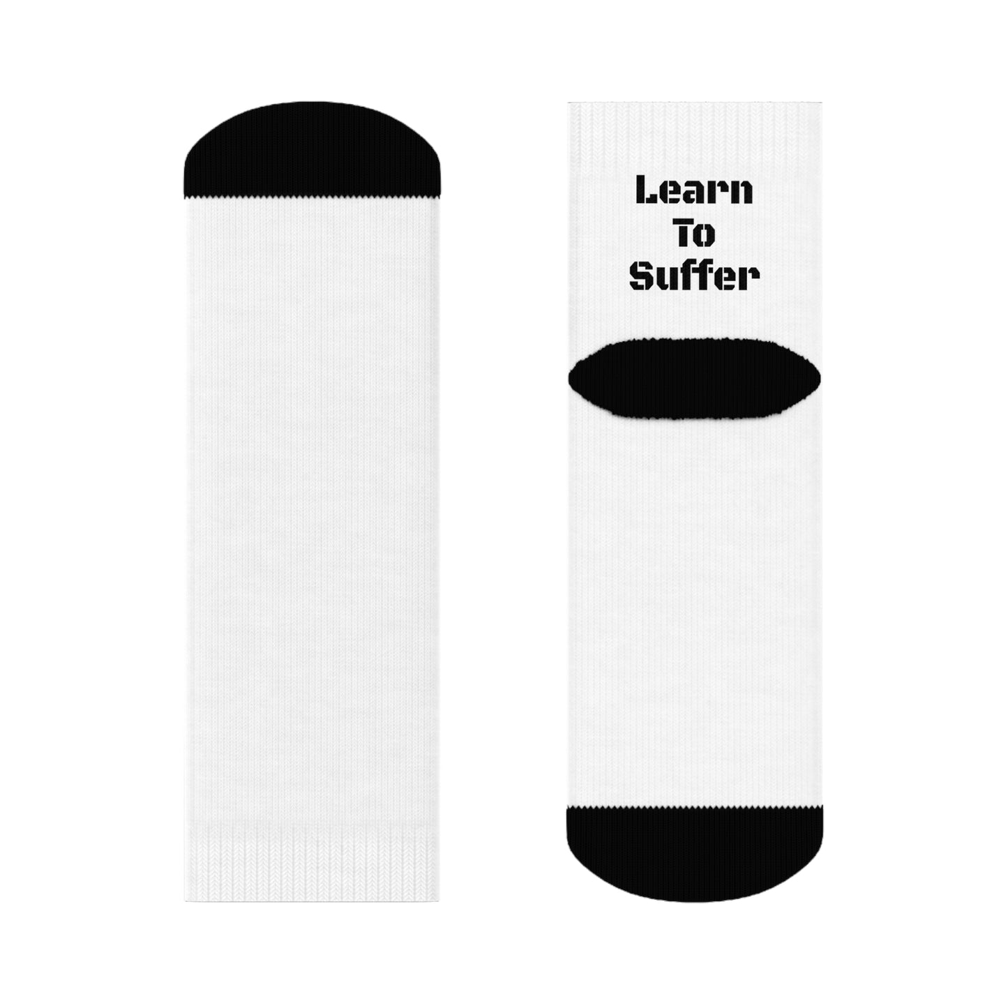 Learn To Suffer Cycling Socks